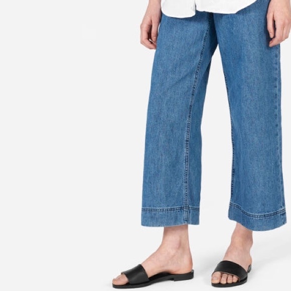 Everlane Shoes - Everlane Leather Slide Sandal